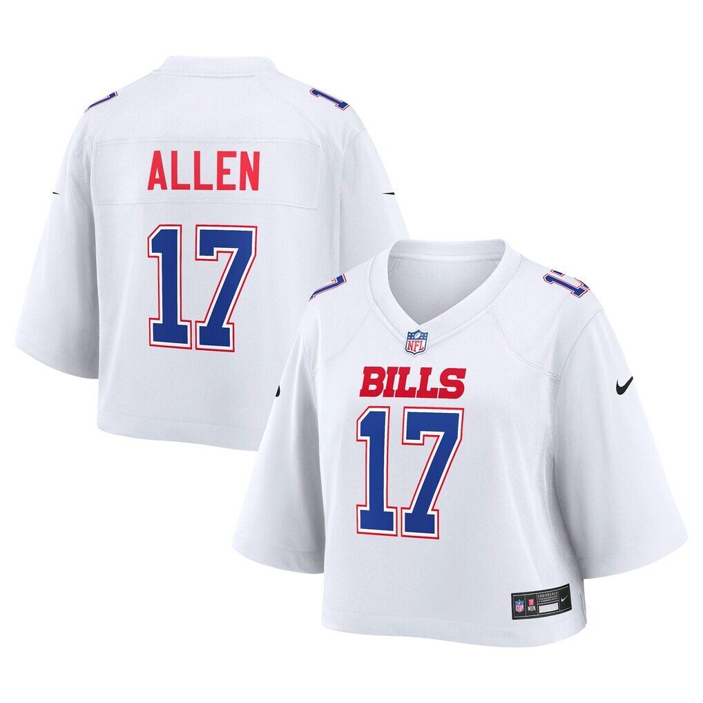 Josh Allen Buffalo Bills Nike Women's Cropped Fashion Game Jersey