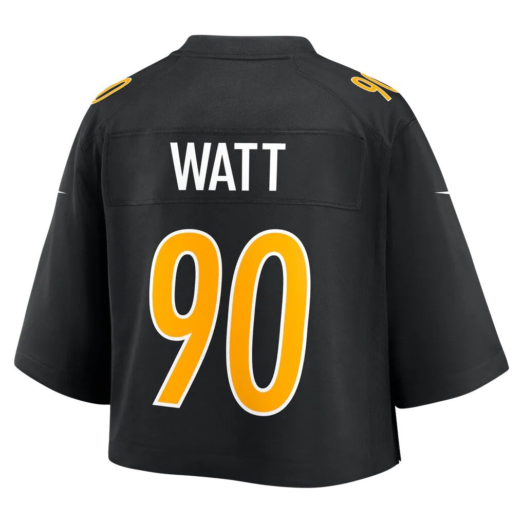 T.J. Watt Pittsburgh Steelers Nike Women's Cropped Fashion Game Jersey