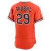Tarik Skubal Detroit Tigers Nike MLB Awards Authentic Jersey - Orange - Detail View
