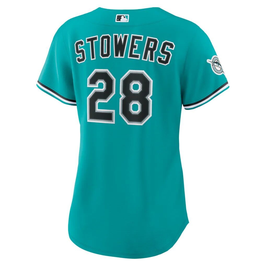 Kyle Stowers Miami Marlins Nike Women's Alternate Replica Jersey
