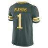 Micah Parsons Green Bay Packers Nike 2026 Rivalries Collection Stitched Limited Jersey - Green - Alt2