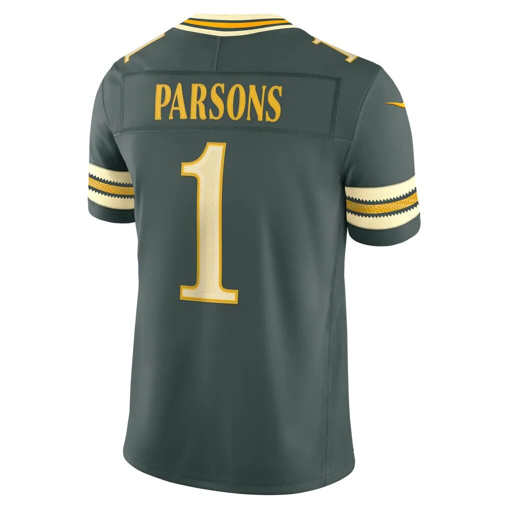 Micah Parsons Green Bay Packers Nike 2026 Rivalries Collection Stitched Limited Jersey