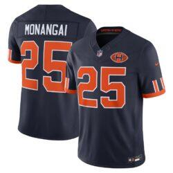 Kyle Monangai Chicago Bears Nike 2026 Rivalries Collection Stitched Limited Jersey - Navy - Front View