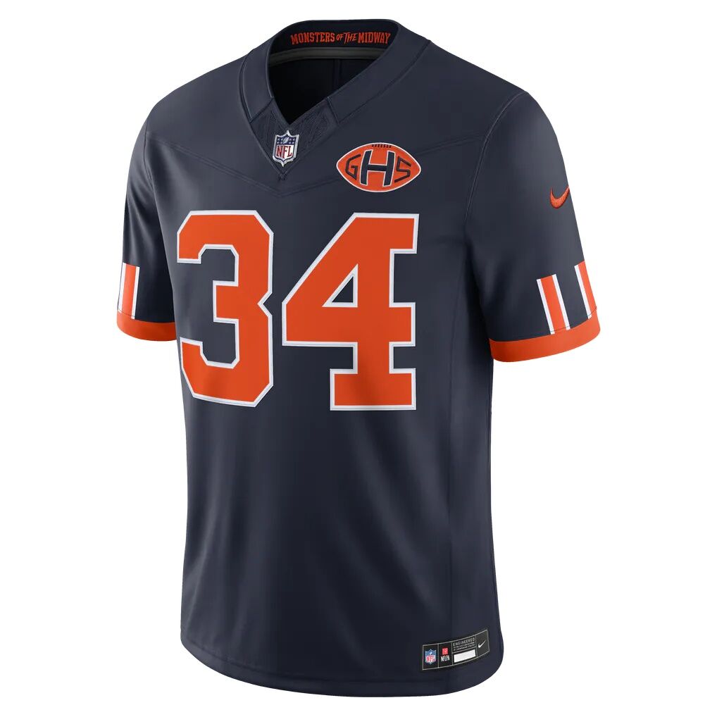 Walter Payton Chicago Bears Nike 2026 Rivalries Collection Stitched Limited Jersey