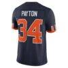 Walter Payton Chicago Bears Nike 2026 Rivalries Collection Stitched Limited Jersey - Navy - Alt2
