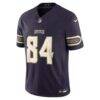 Randy Moss Minnesota Vikings Nike 2026 Rivalries Collection Stitched Limited Jersey - Purple - Back View