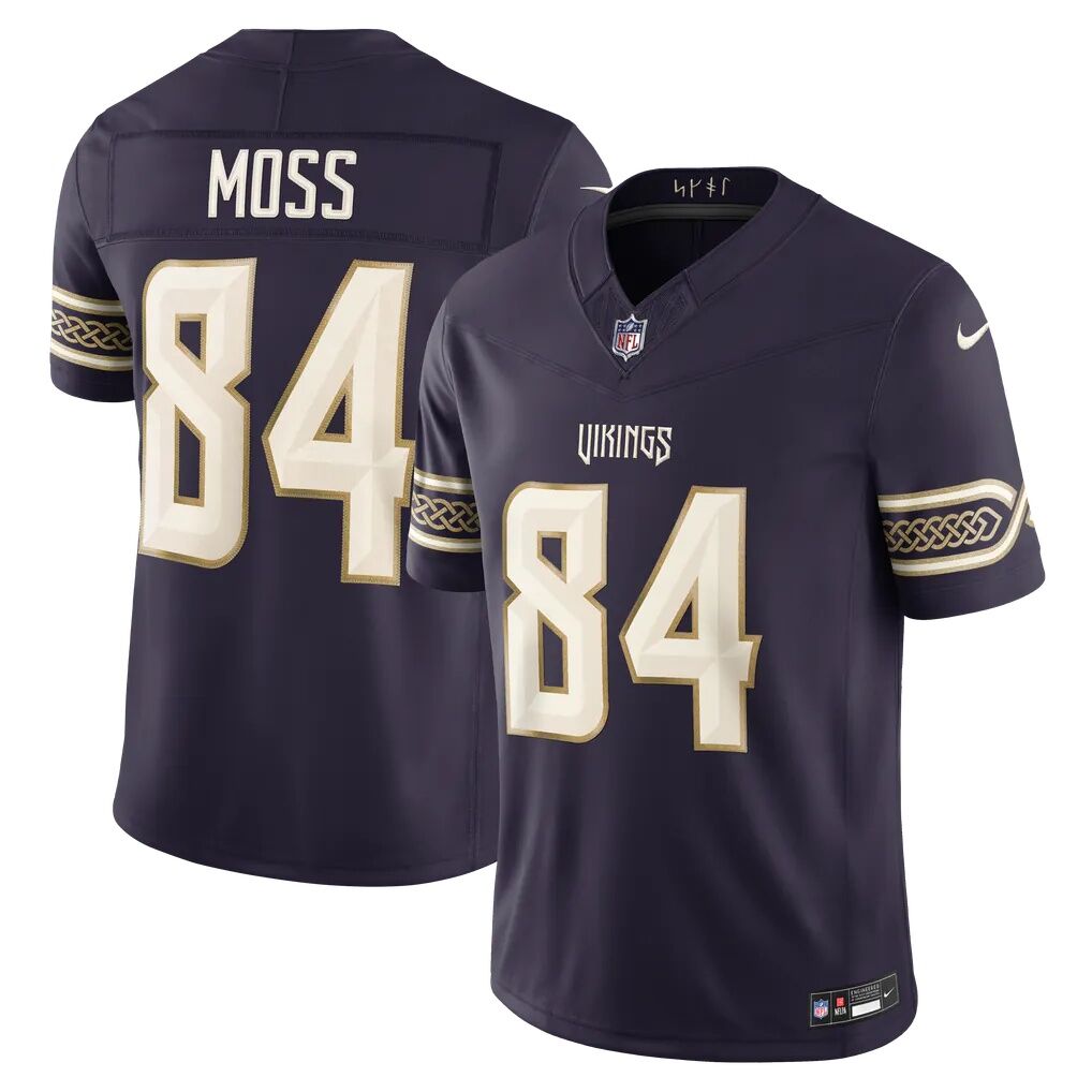 Randy Moss Minnesota Vikings Nike 2026 Rivalries Collection Stitched Limited Jersey