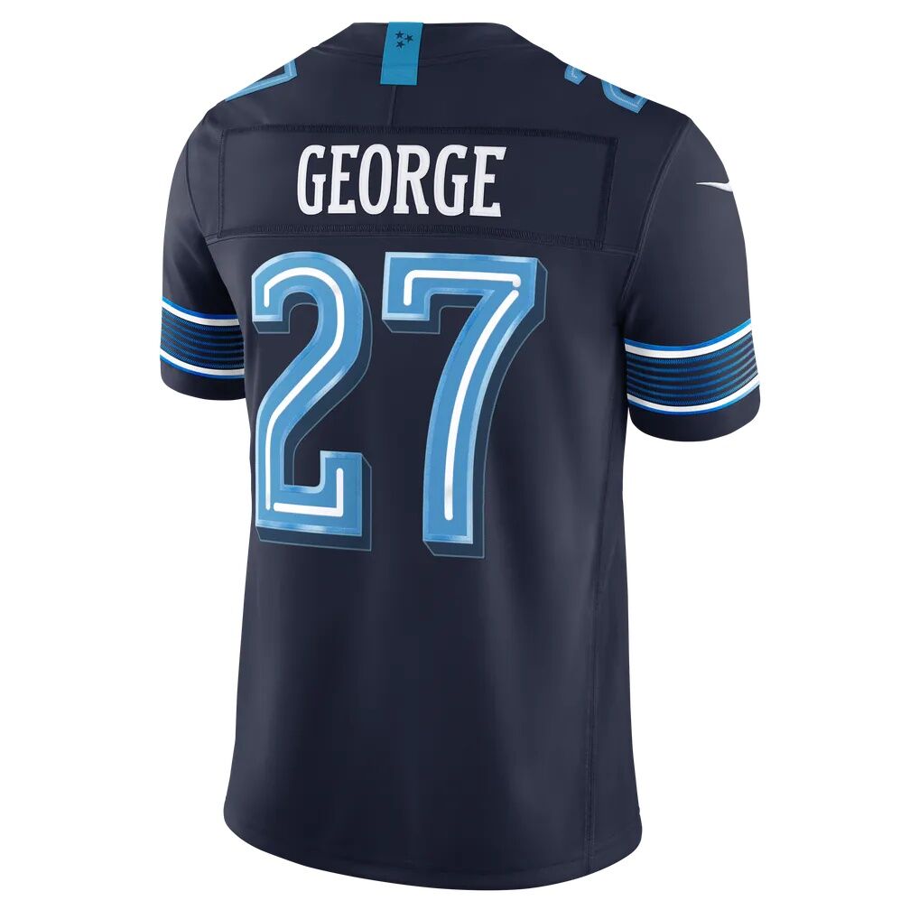 Eddie George Tennessee Titans Nike 2026 Rivalries Collection Stitched Limited Jersey