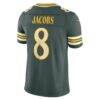 Josh Jacobs Green Bay Packers Nike 2026 Rivalries Collection Stitched Limited Jersey - Green - Side View