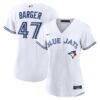 Addison Barger Toronto Blue Jays Nike Women's Home Replica Jersey - White - Front View