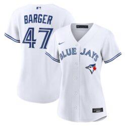 Addison Barger Toronto Blue Jays Nike Women's Home Replica Jersey - White - Front View
