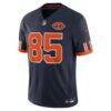Cole Kmet Chicago Bears Nike 2026 Rivalries Collection Stitched Limited Jersey - Navy - Back View