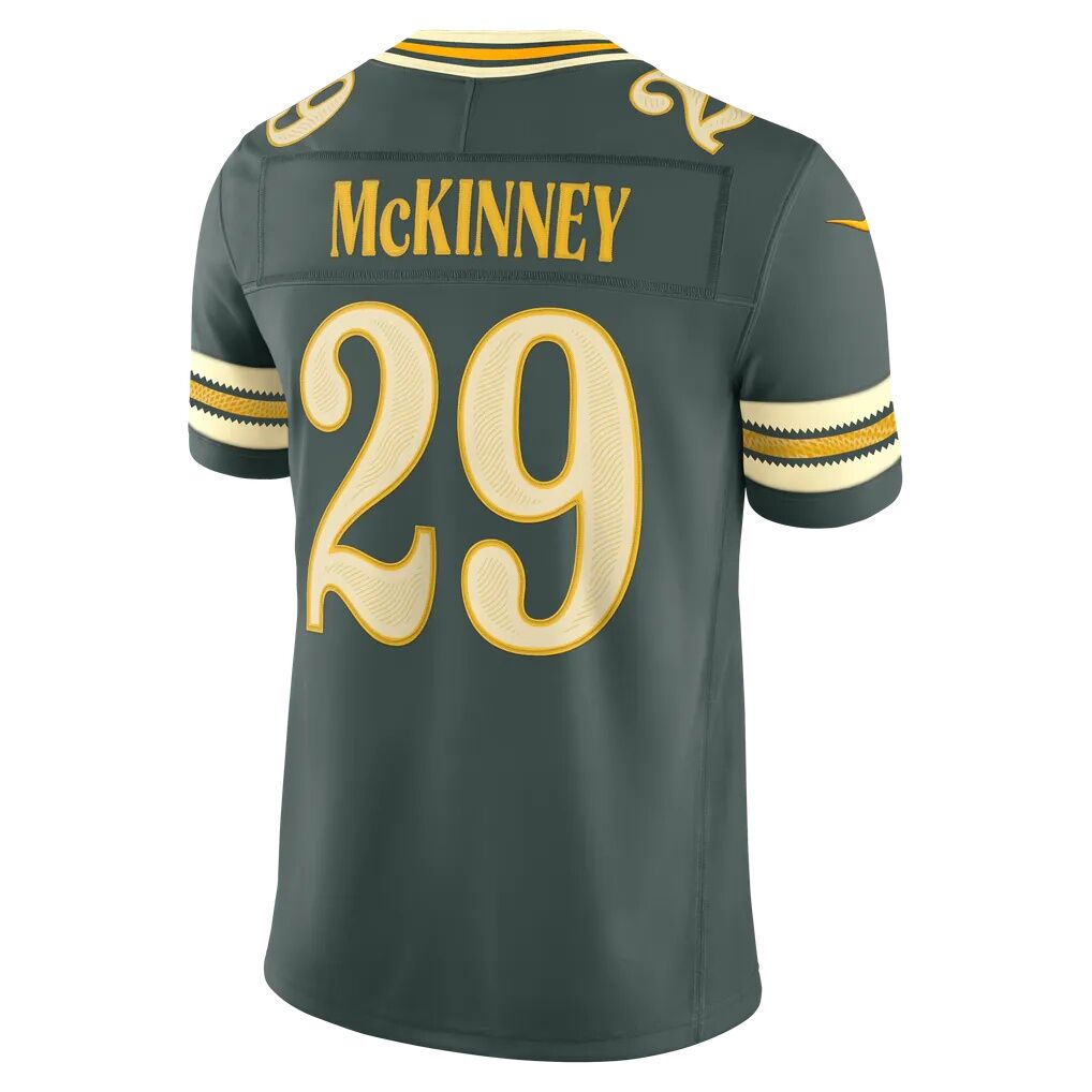 Xavier McKinney Green Bay Packers Nike 2026 Rivalries Collection Stitched Limited Jersey