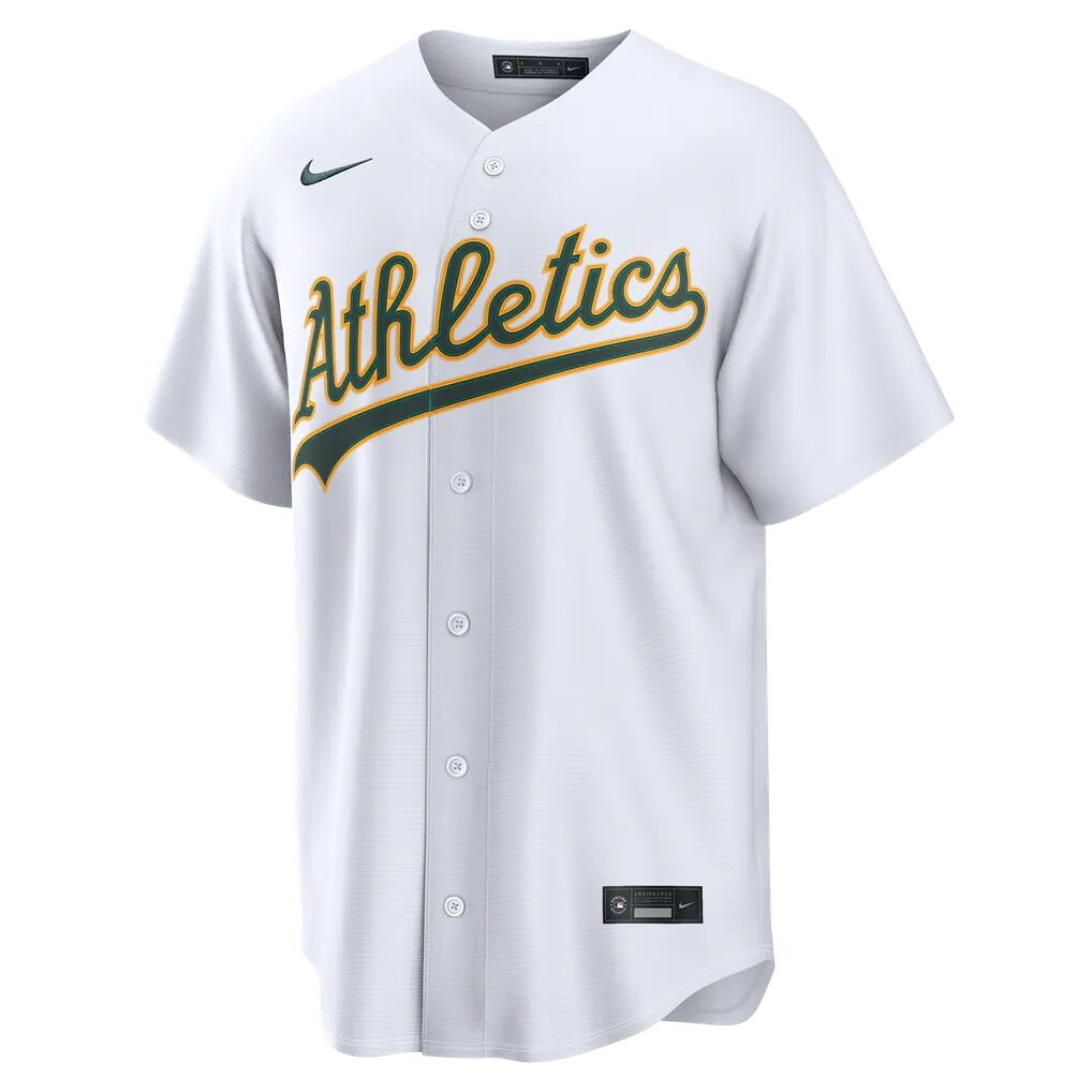 Athletics Nike Home Replica Custom Jersey