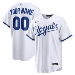 Kansas City Royals Nike Home Replica Custom Jersey