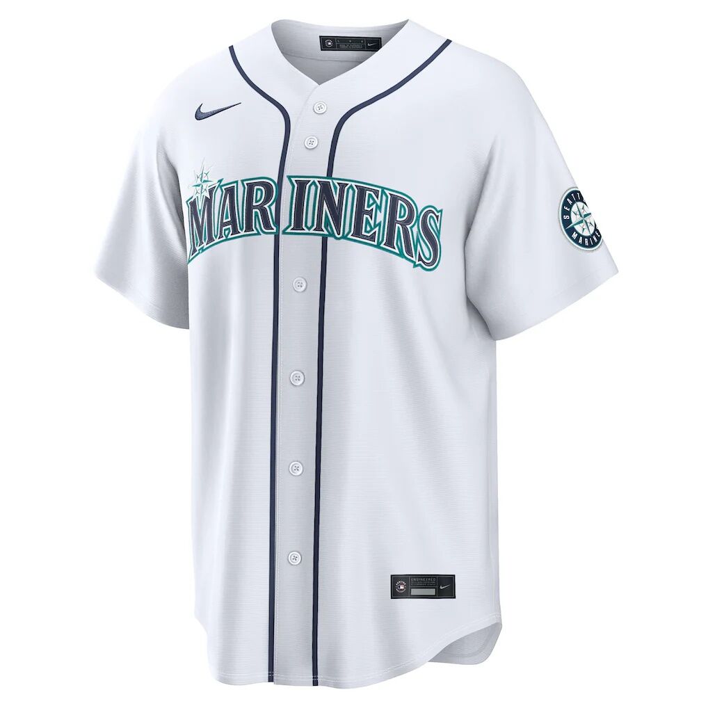 Seattle Mariners Nike Home Stadium Custom Jersey