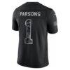 Micah Parsons Green Bay Packers Nike 2026 Salute to Service Stitched Limited Jersey - Black - Detail View
