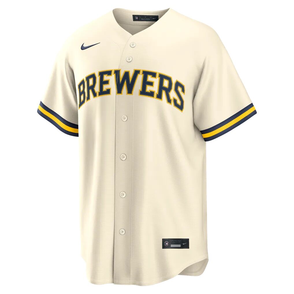 Jacob Misiorowski Milwaukee Brewers Nike Home Replica Jersey