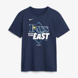 Tampa Bay Rays Nike 2026 AL East Division Champions T-Shirt - Navy - Front View