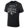 Chicago White Sox 2026 MLB Postseason Locker Room T-Shirt - Black - Detail View