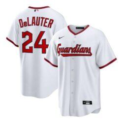 Chase DeLauter Cleveland Guardians Nike Home Replica Jersey