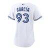Yimi García Toronto Blue Jays Nike Women's Home Replica Jersey - White - Detail View