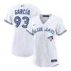 Yimi García Toronto Blue Jays Nike Women's Home Replica Jersey - White - Front View