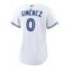Andrés Giménez Toronto Blue Jays Nike Women's Home Replica Jersey - White - Detail View