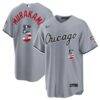 Fourth of July Chicago White Sox Munetaka Murakami Nike Gray USA 250 Stadium Jersey - - Front View