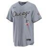 Fourth of July Chicago White Sox Munetaka Murakami Nike Gray USA 250 Stadium Jersey - - Side View