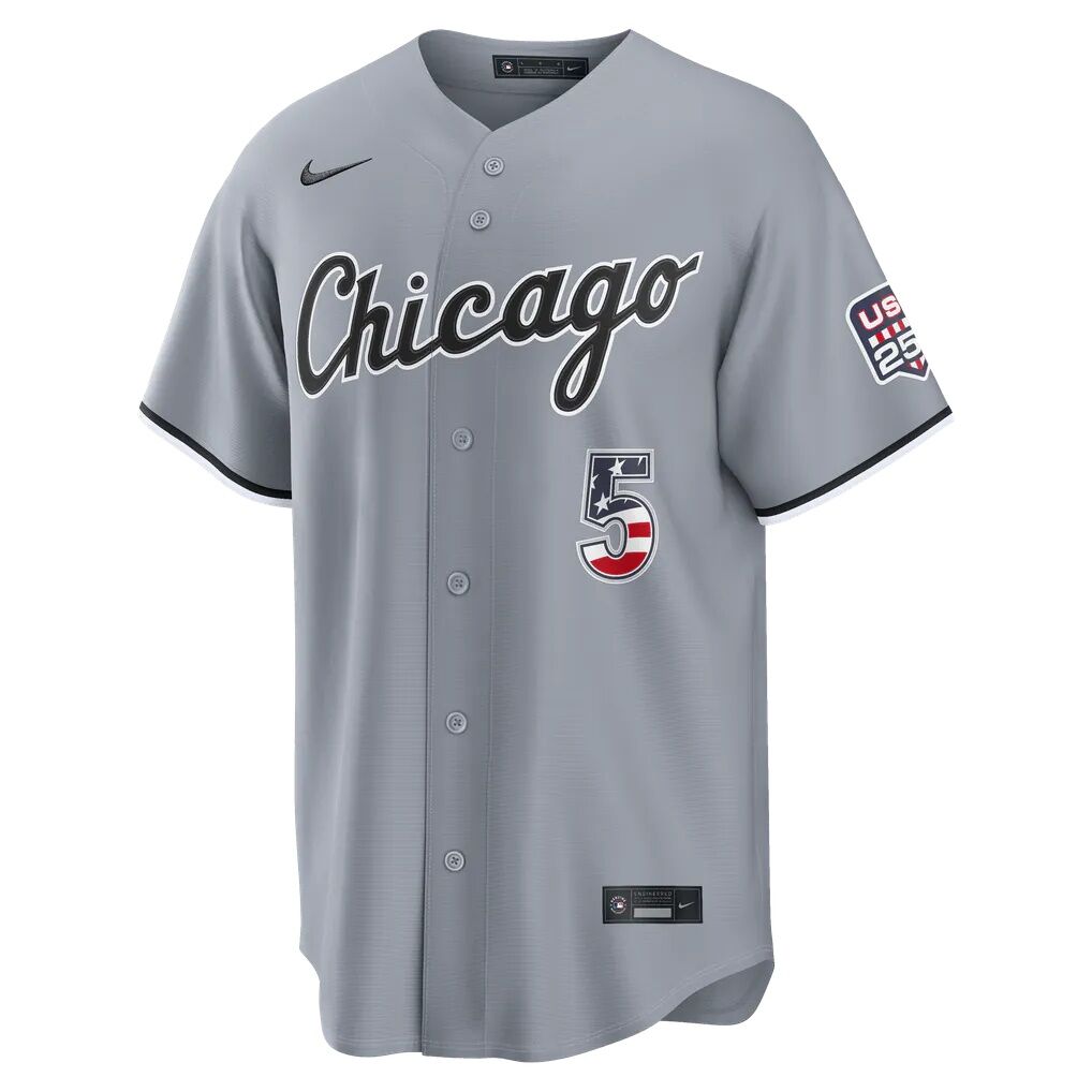 Fourth of July Chicago White Sox Munetaka Murakami Nike Gray USA 250 Stadium Jersey