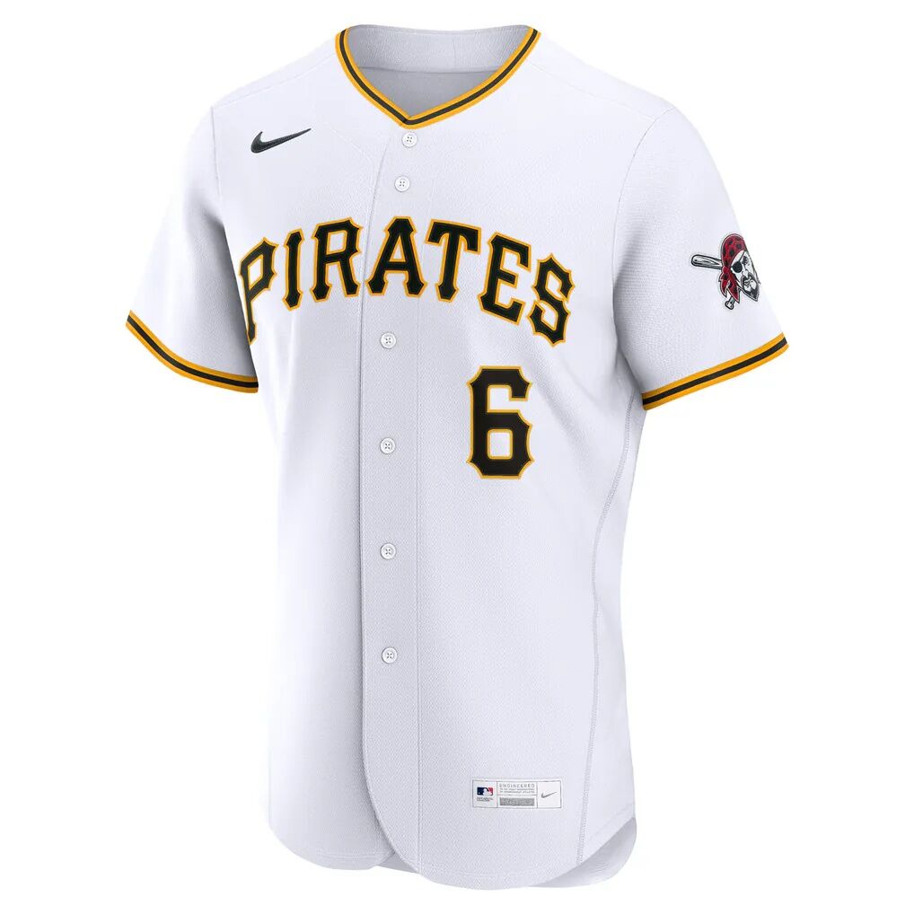 Konnor Griffin Pittsburgh Pirates Nike Home Authentic Jersey