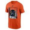 Chicago Bears Nike Vintage Power Game Club T-Shirt - Orange - Alt1