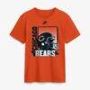 Chicago Bears Nike Vintage Power Game Club T-Shirt - Orange - Front View