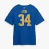 Alex Lyon Buffalo Sabres Fashion7 Authentic Stack Name & Number T-Shirt - - Detail View