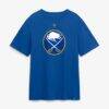 Alex Lyon Buffalo Sabres Fashion7 Authentic Stack Name & Number T-Shirt - - Side View