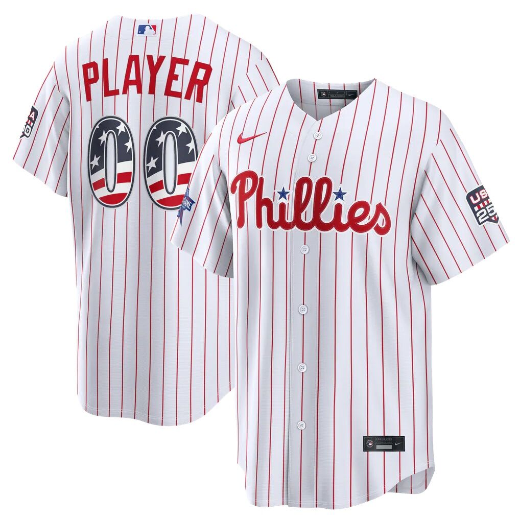 2026 All-Star Edition Stars & Stripes Philadelphia Phillies  Nike White Stadium Pick-A-Player Jersey