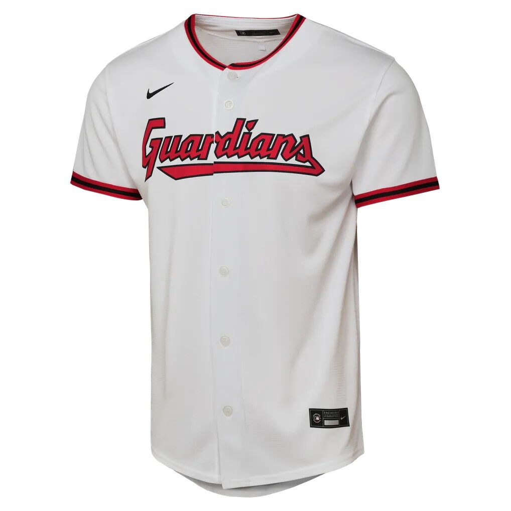Cleveland Guardians Nike Youth Home Replica Custom Jersey