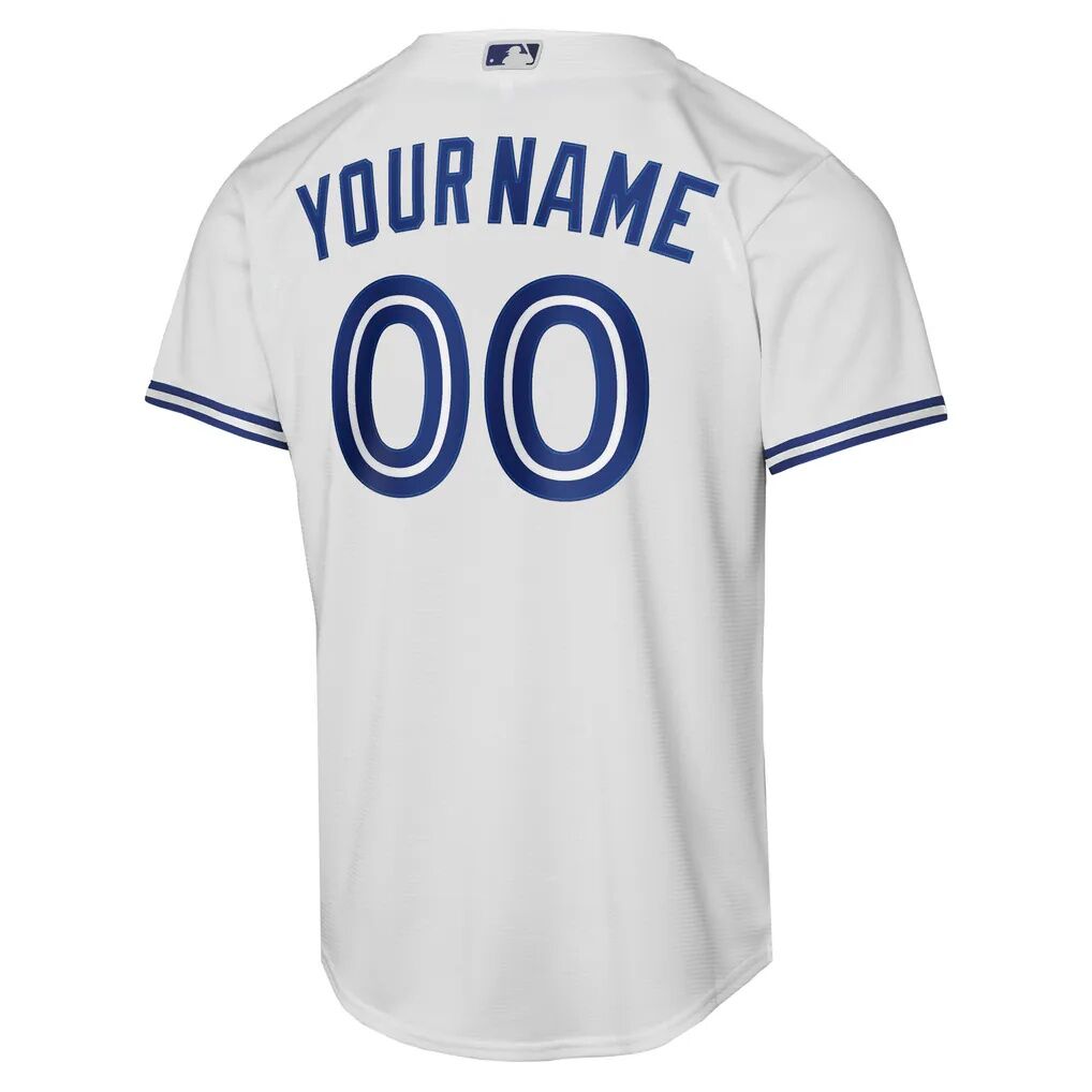 Toronto Blue Jays Nike Youth Home Replica Custom Jersey