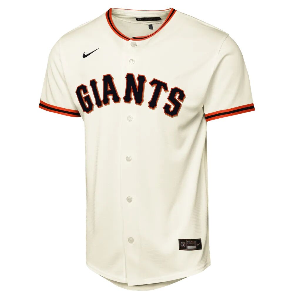 San Francisco Giants Nike Youth Home Replica Custom Jersey