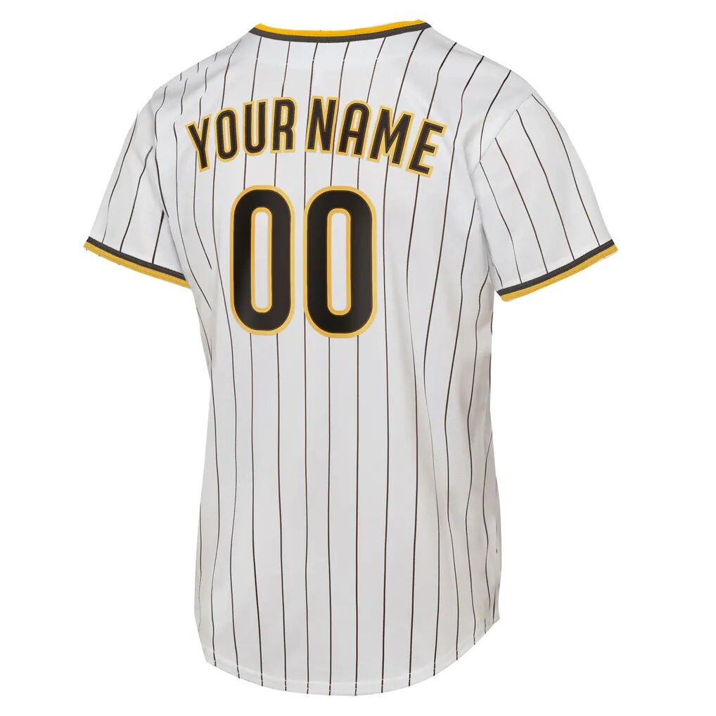 San Diego Padres Nike Youth Home Replica Custom Jersey