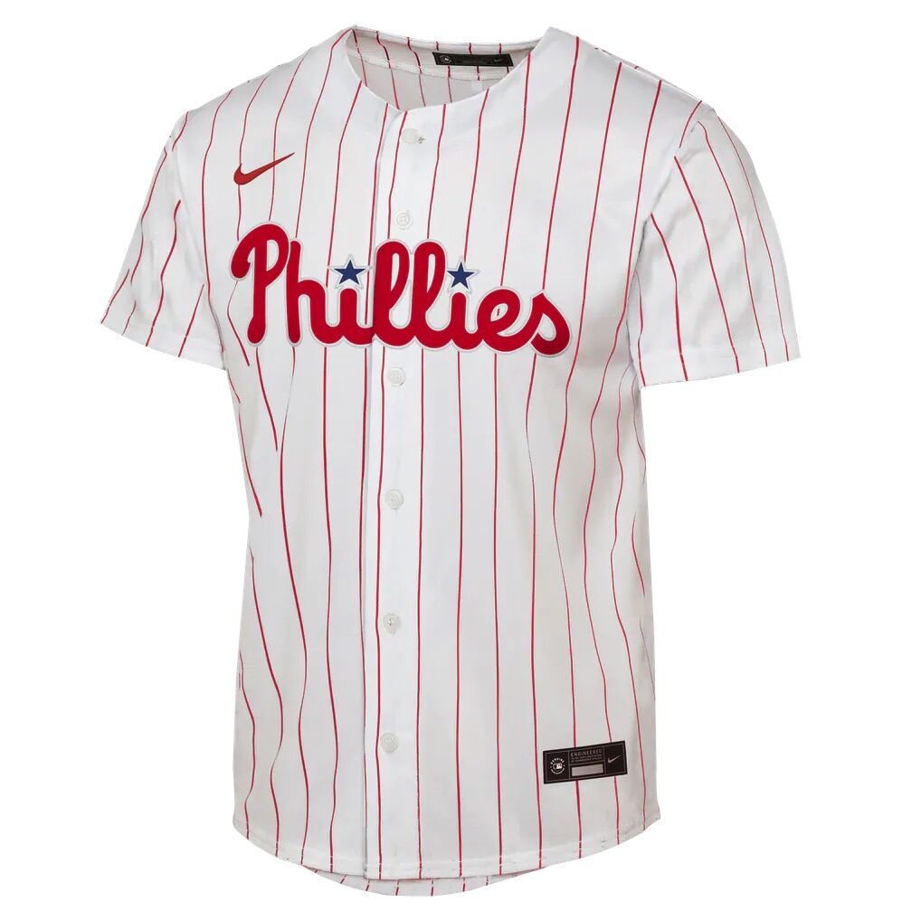 Philadelphia Phillies Nike Youth Home Replica Custom Jersey