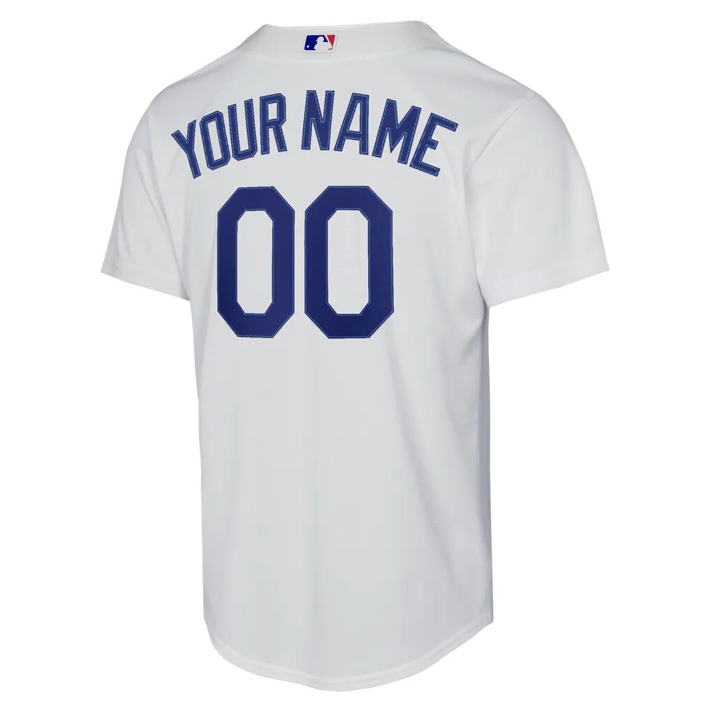 Los Angeles Dodgers Nike Youth Home Replica Custom Jersey