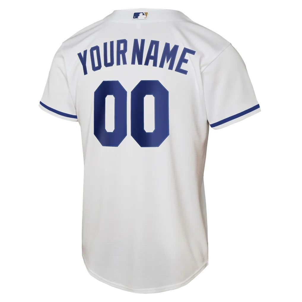 Kansas City Royals Nike Youth Home Replica Custom Jersey