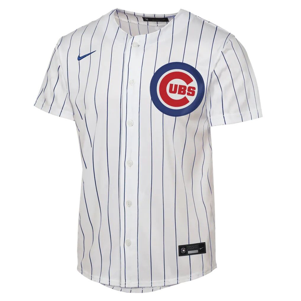Chicago Cubs Nike Youth Home Replica Custom Jersey