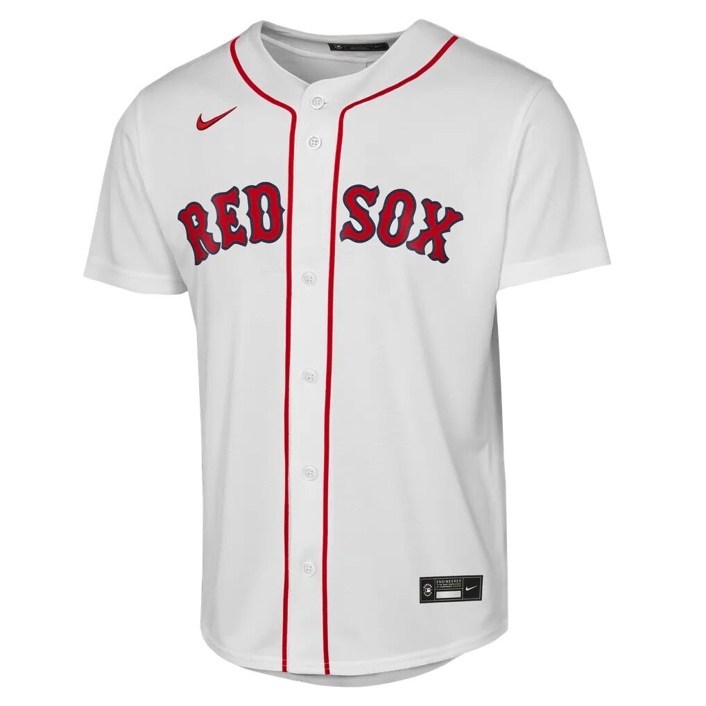 Boston Red Sox Nike Youth Home Replica Custom Jersey