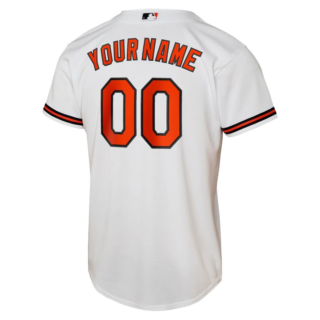 Baltimore Orioles Nike Youth Home Replica Custom Jersey