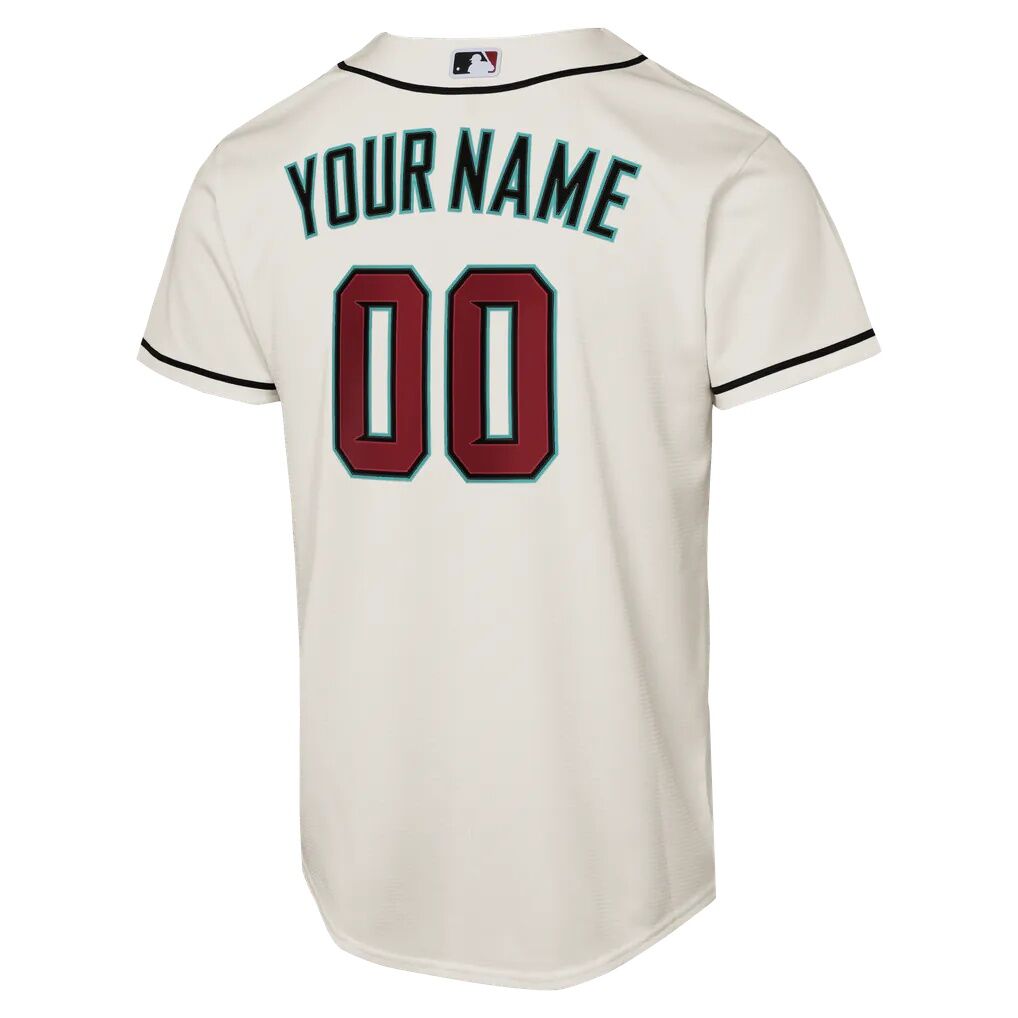 Arizona Diamondbacks Nike Youth Home Replica Custom Jersey
