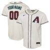 Arizona Diamondbacks Nike Youth Home Replica Custom Jersey - Cream - Front View