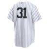 Cam Schlittler New York Yankees Nike Home Replica Jersey - White - Alt2